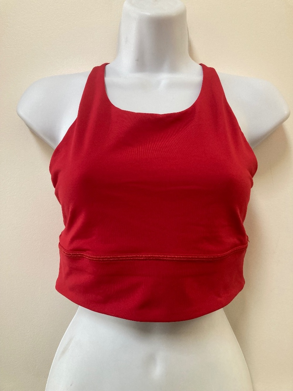 Red lululemon athletica Sports Bra, Size S